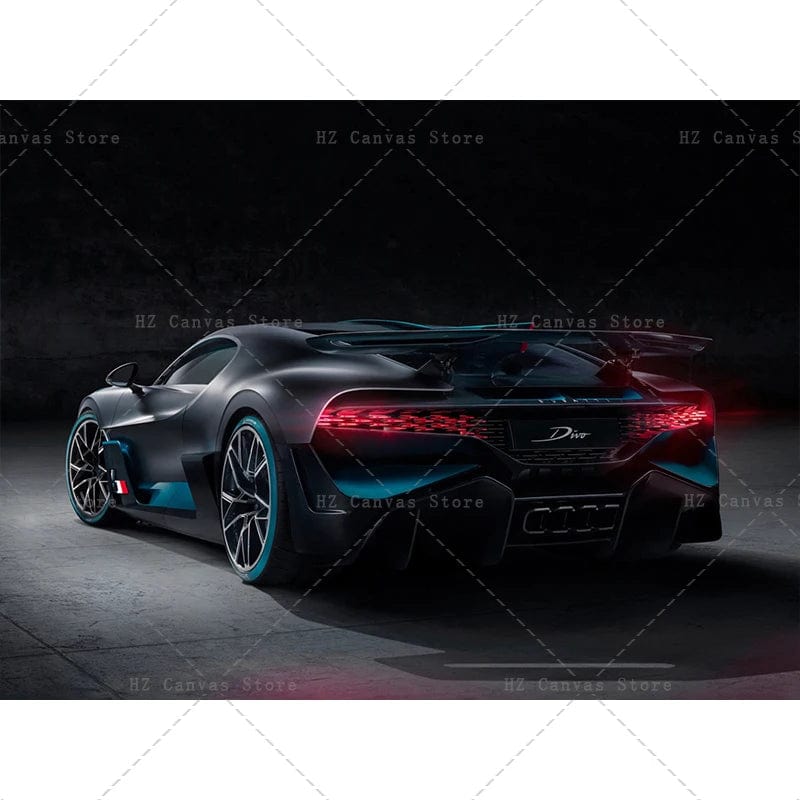 Canvanation 80X120cm / 6 Affiche Voiture De Luxe Bugatti Sport