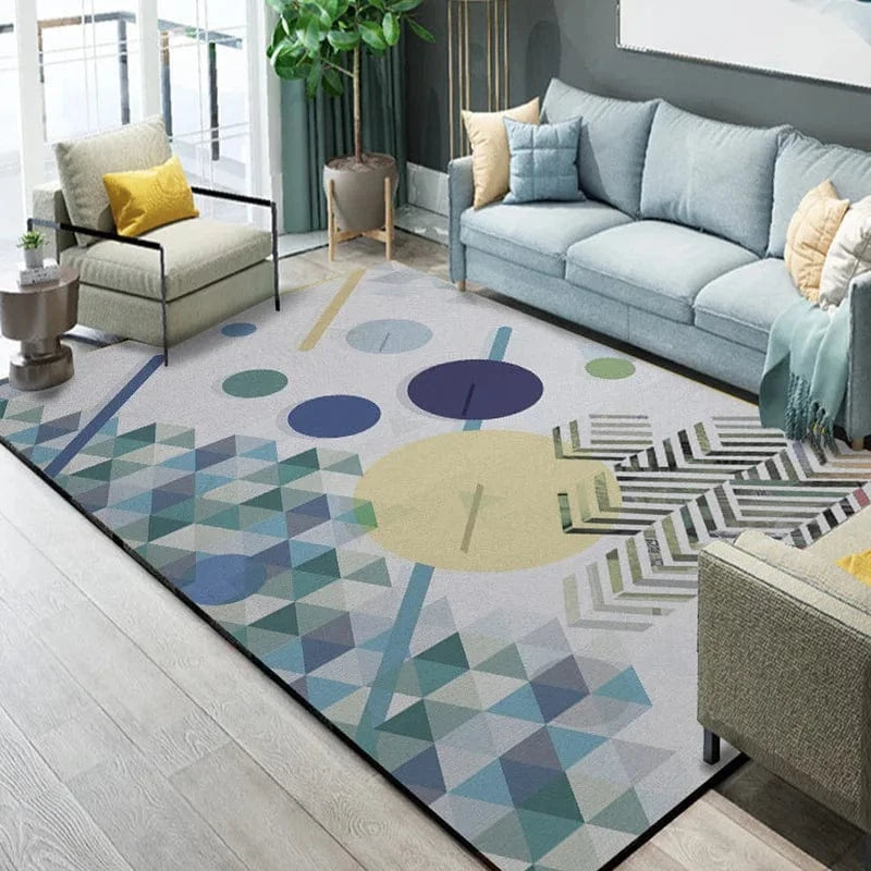 Canvanation BO-06 / 200x300cm Tapis De Salon Abstrait