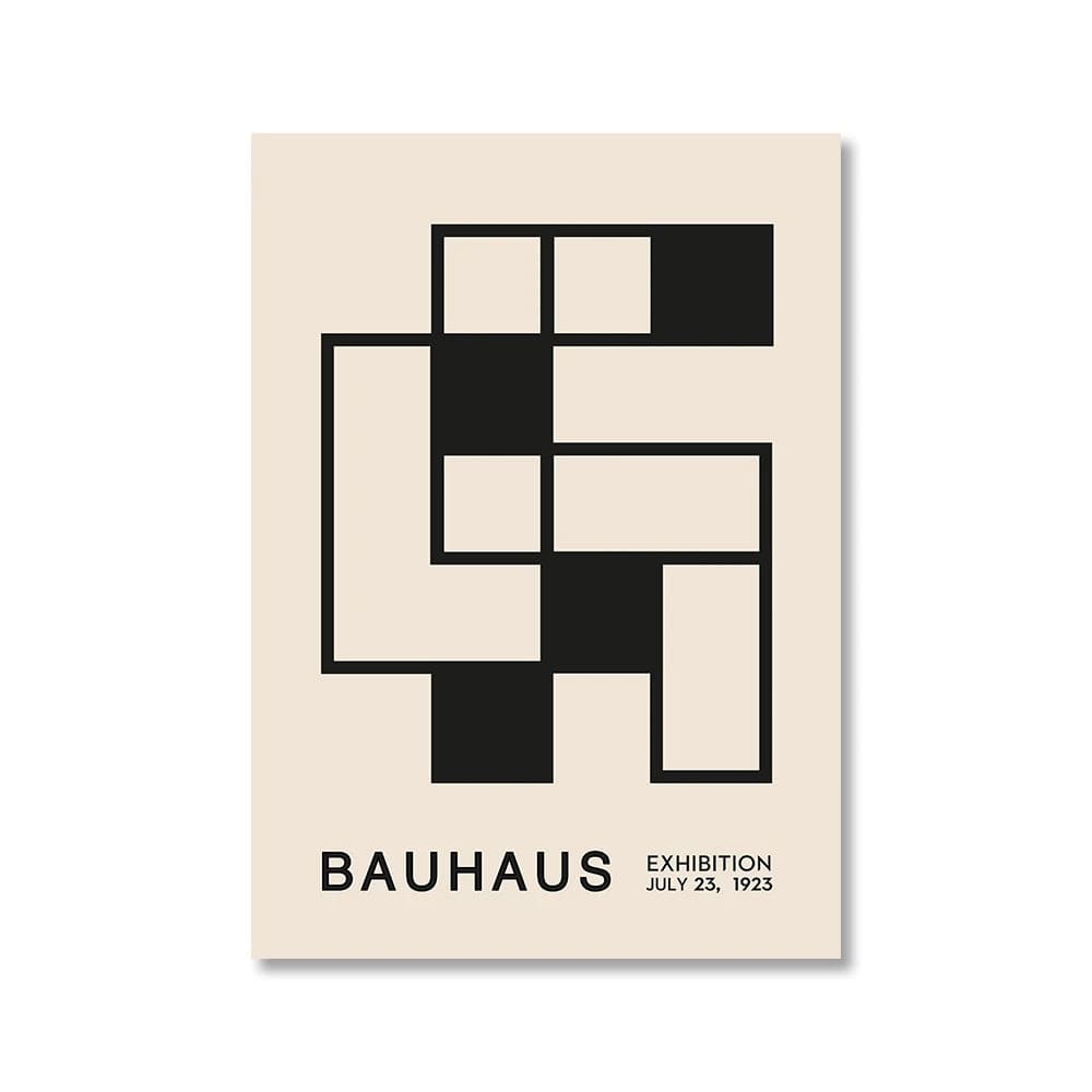 Canvanation QP10816-5 / 21x30cm Affiche Abstrait Bauhaus