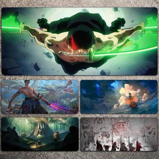 Canvanation Tapis De Souris - Anime Japonais One Piece Luffy Zoro