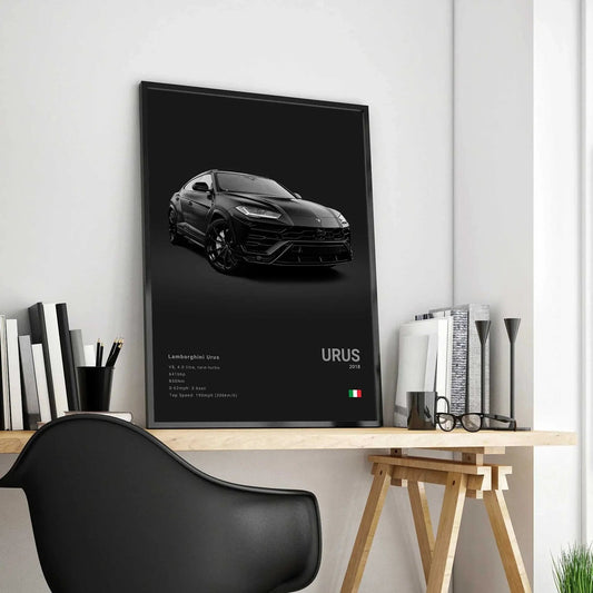 Canvanation Affiche Voiture Lamborghini Luxe Sto Veneno Urus Aventador SVJ