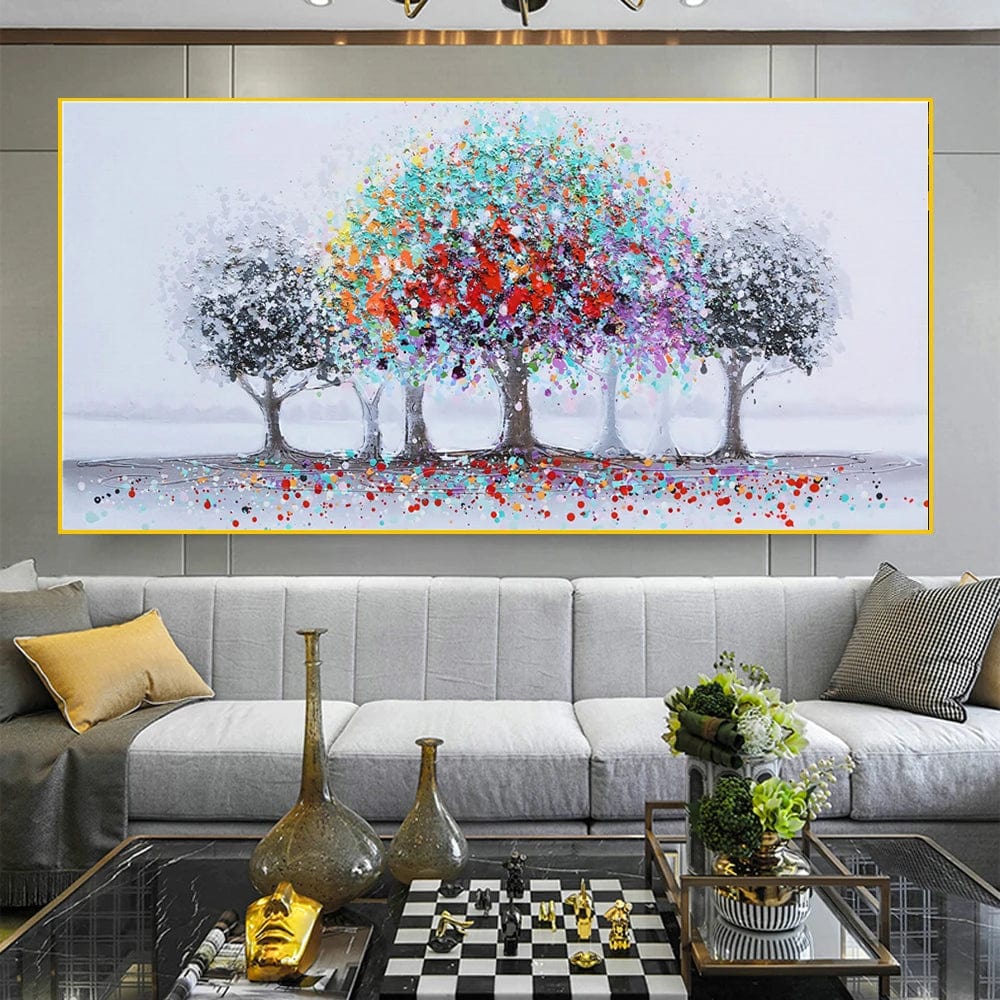 Canvanation 70x140cm Affiche Arbre De Vie Branches du Destin