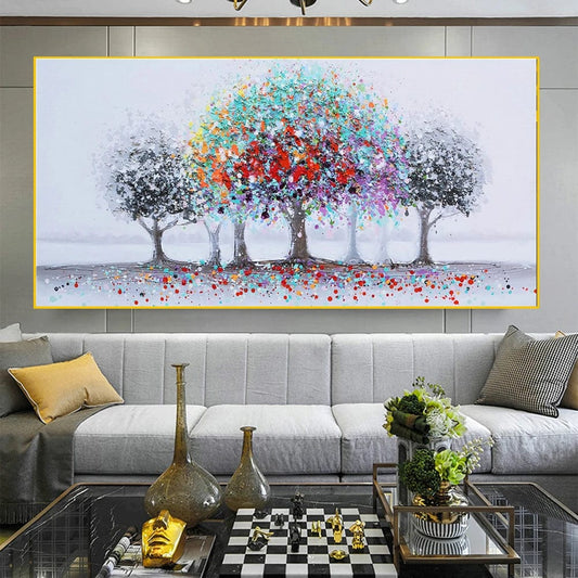 Canvanation 70x140cm Affiche Arbre De Vie Branches du Destin