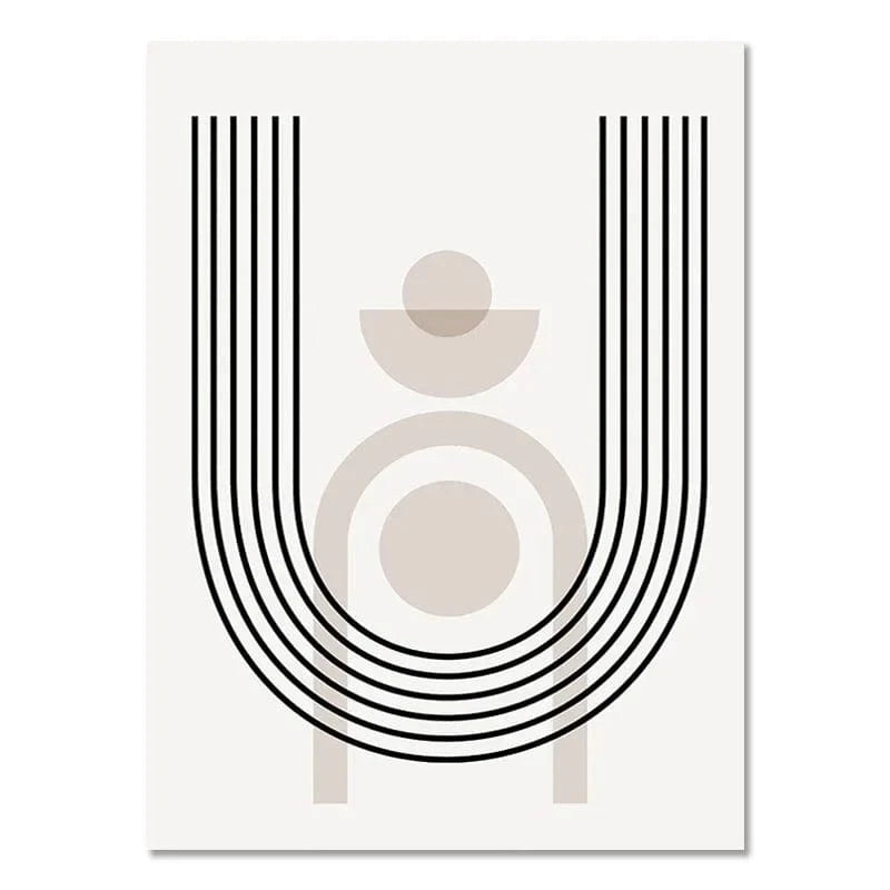 Canvanation 21x30cm / Su11 Affiche Bohème Noir Et Blanc