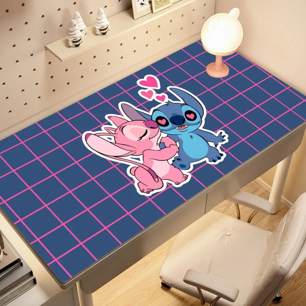 Canvanation BLACK-6 / 900x400x3mm Tapis De Souris - Kawaii Stitch Anime