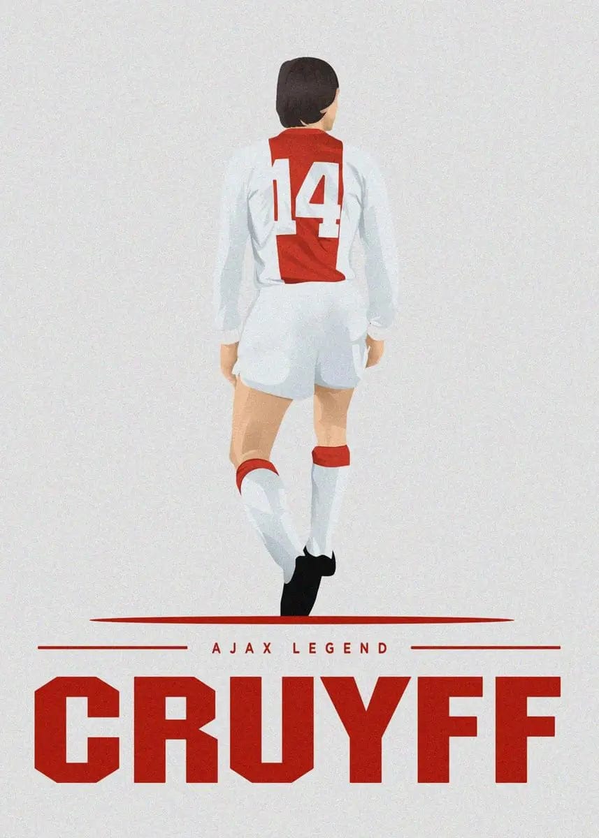 Canvanation 2 / 30x40cm Affiche Football - Maradona - Zidane