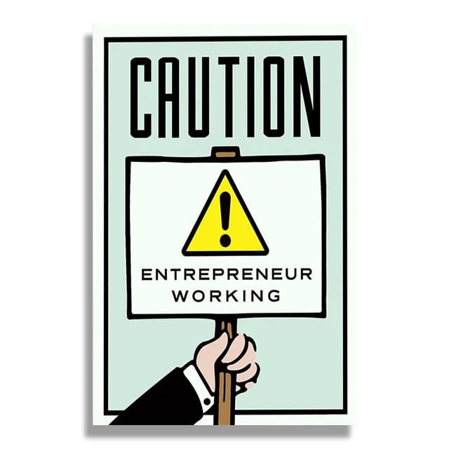Canvanation SW407 / 60X90cm Affiche Monopoly Citation De Motivation