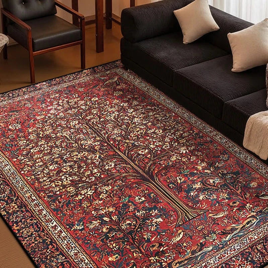 Canvanation BS117-Flannel-3 / 3.2x5.2ft(100x160cm) Tapis Berbère rectangulaire 3D imprimé – Style moderne & persan