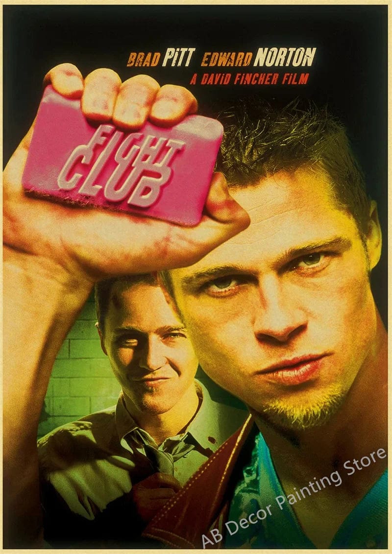 Canvanation 1 / 42cmx30cm Poster Film Vintage Fight Club