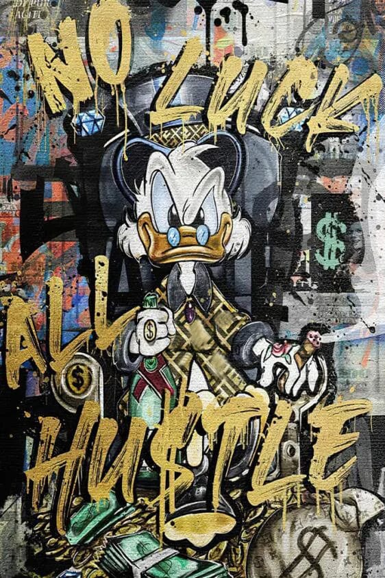 Canvanation PF12987 / 50x70cm Affiche Graffiti Fashion Mickey Mouse