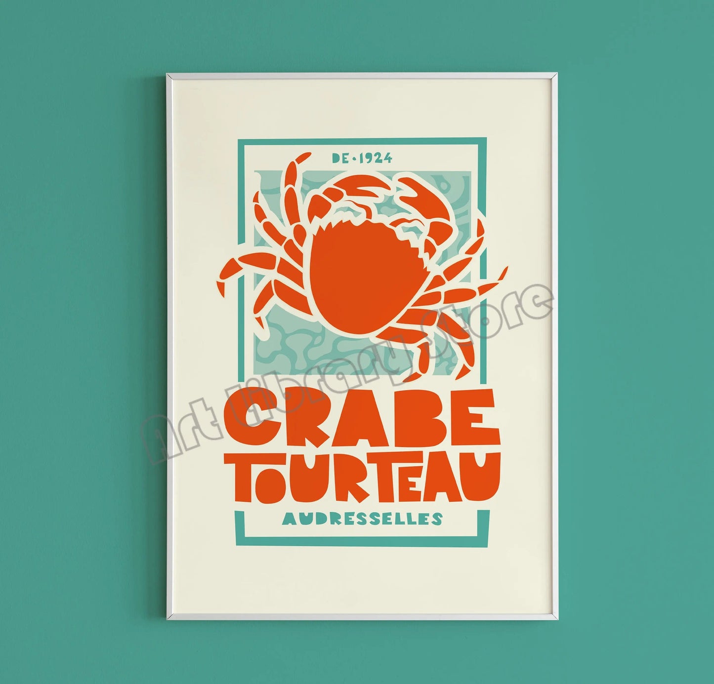 Canvanation 19 / 50X70cm Poster Cuisine Vintage