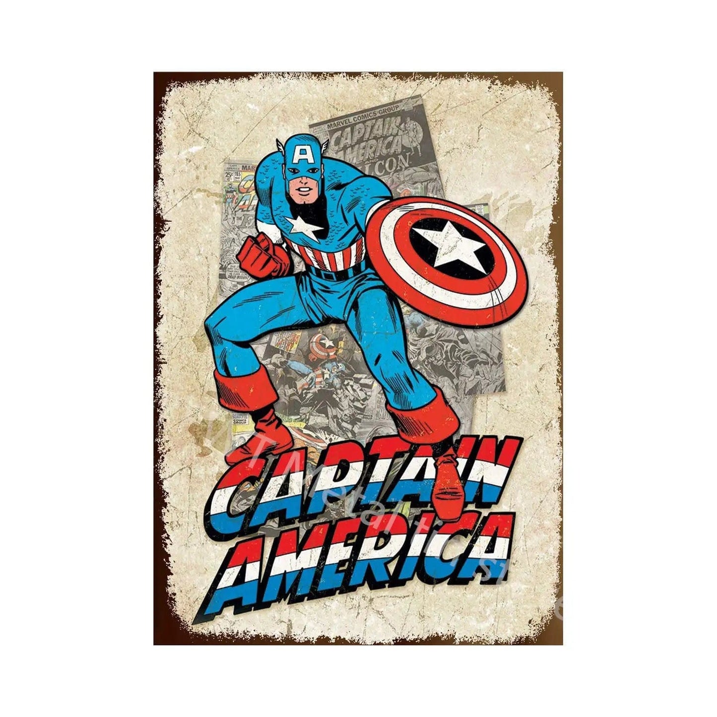 Canvanation JS232-22 / 20x30cm Poster Avengers Vintage