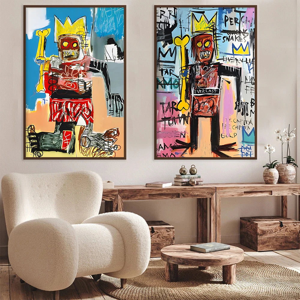 Affiche Art Abstrait Africain