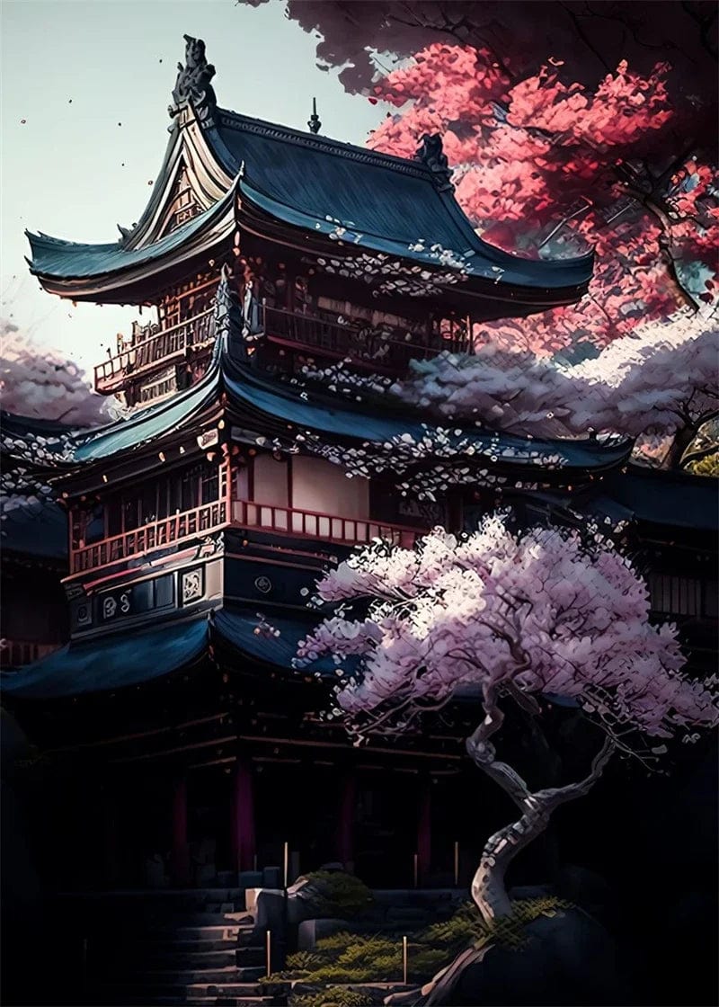 Canvanation 29 / 40x60cm Affiche Pop Art Neon Japon Tokyo Rue