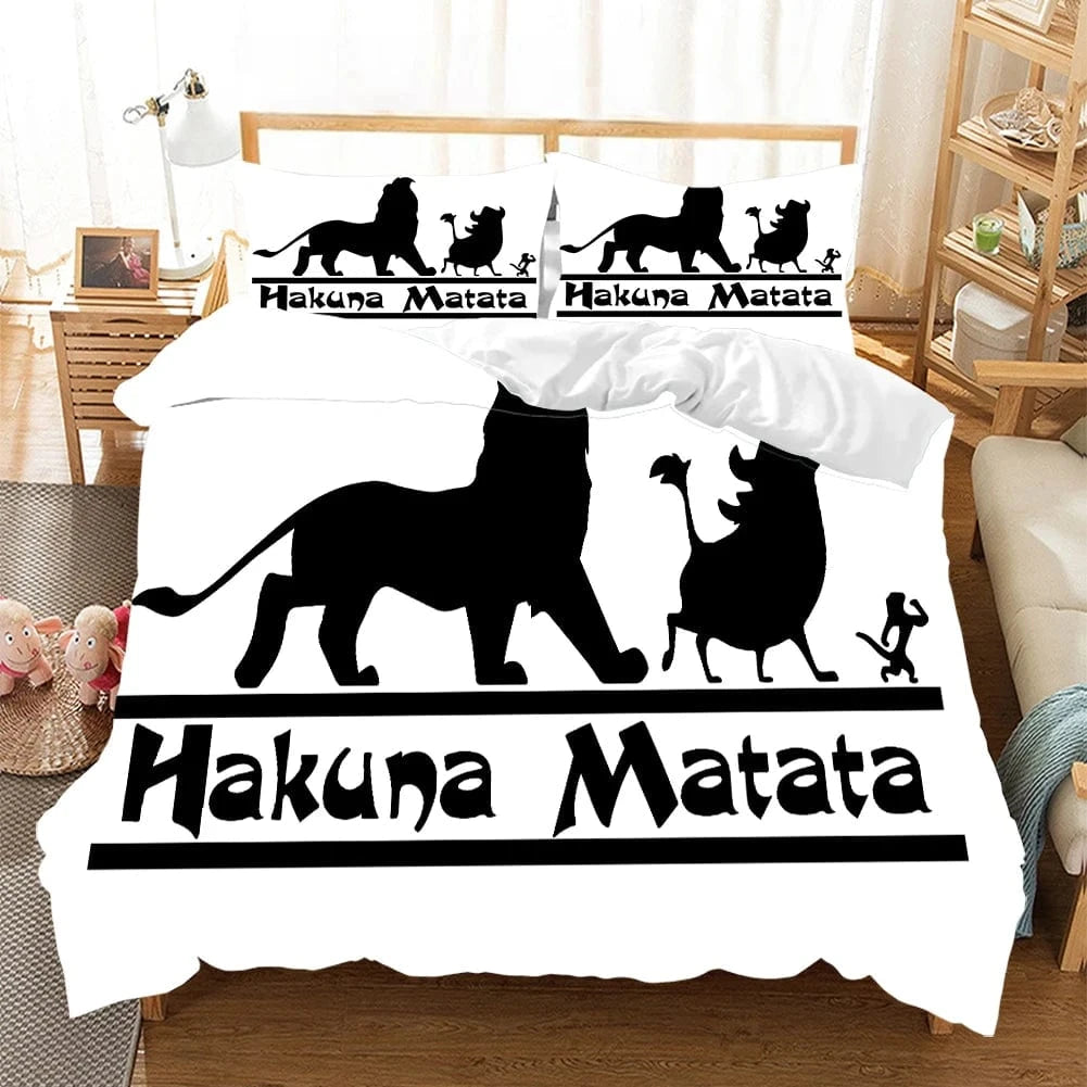 Canvanation E / 180x210cm Housse De Couette - Disney Lion King Simba