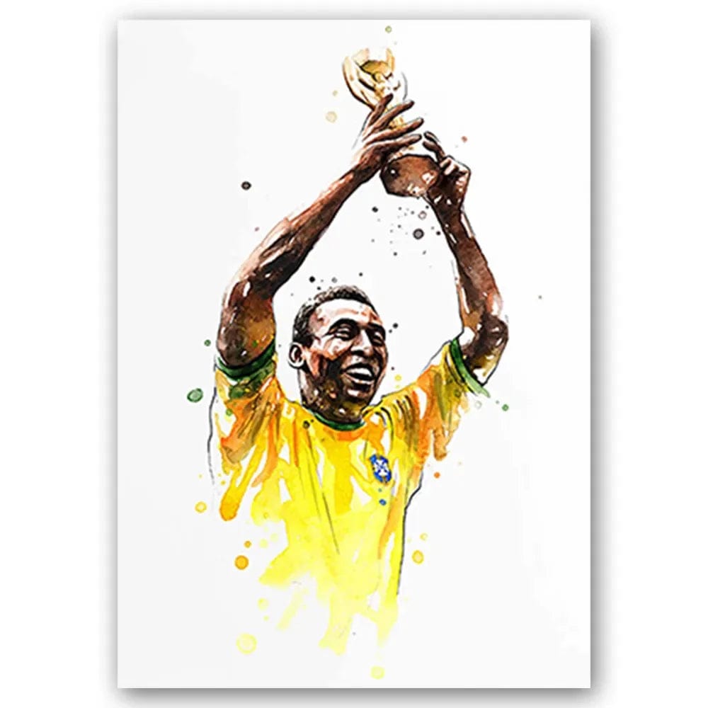 Canvanation 10 / 40x60cm Affiche Joueur De Foot