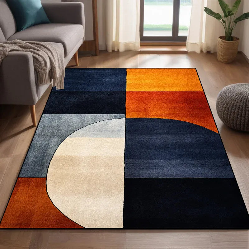 Canvanation XD19-flannel6 / 140x200cm 55x78.7in Tapis De Salon - Moderne Motif Géométrique Wilton