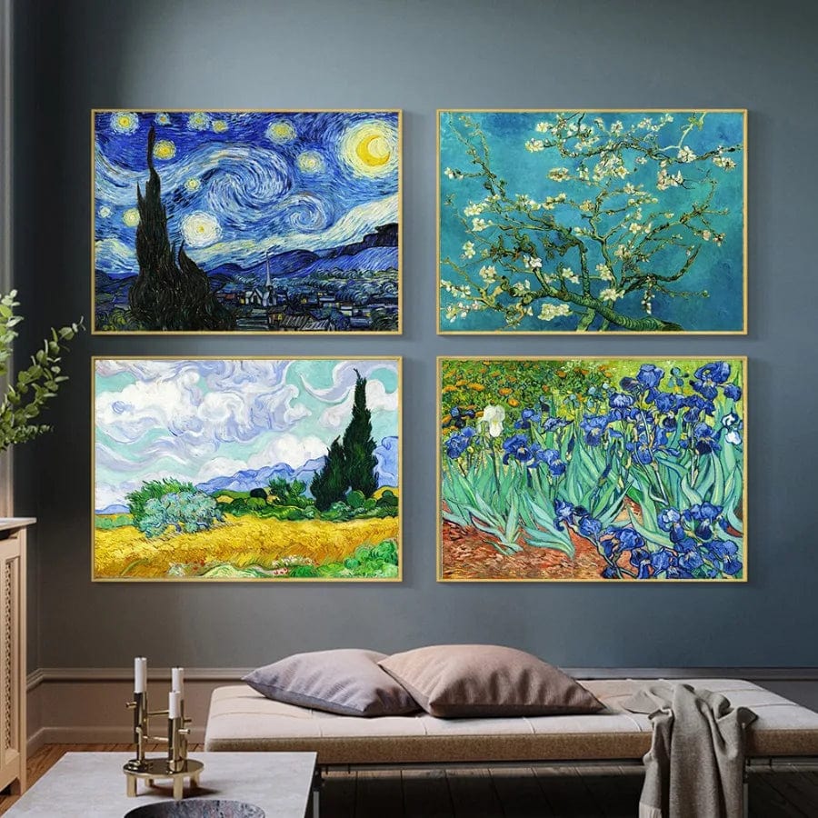 Canvanation Affiche Van Gogh Peinture Abstraite Moderne