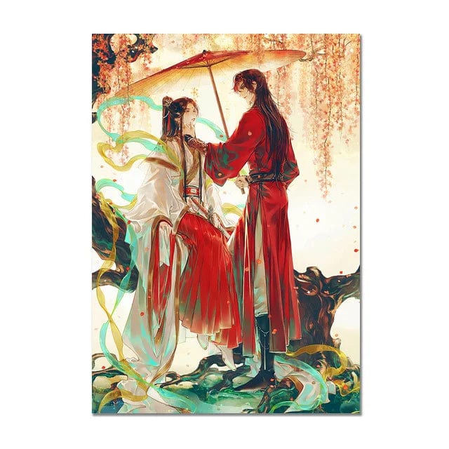 Canvanation Affiche Japonais Anime Tian Guan Ci Fu