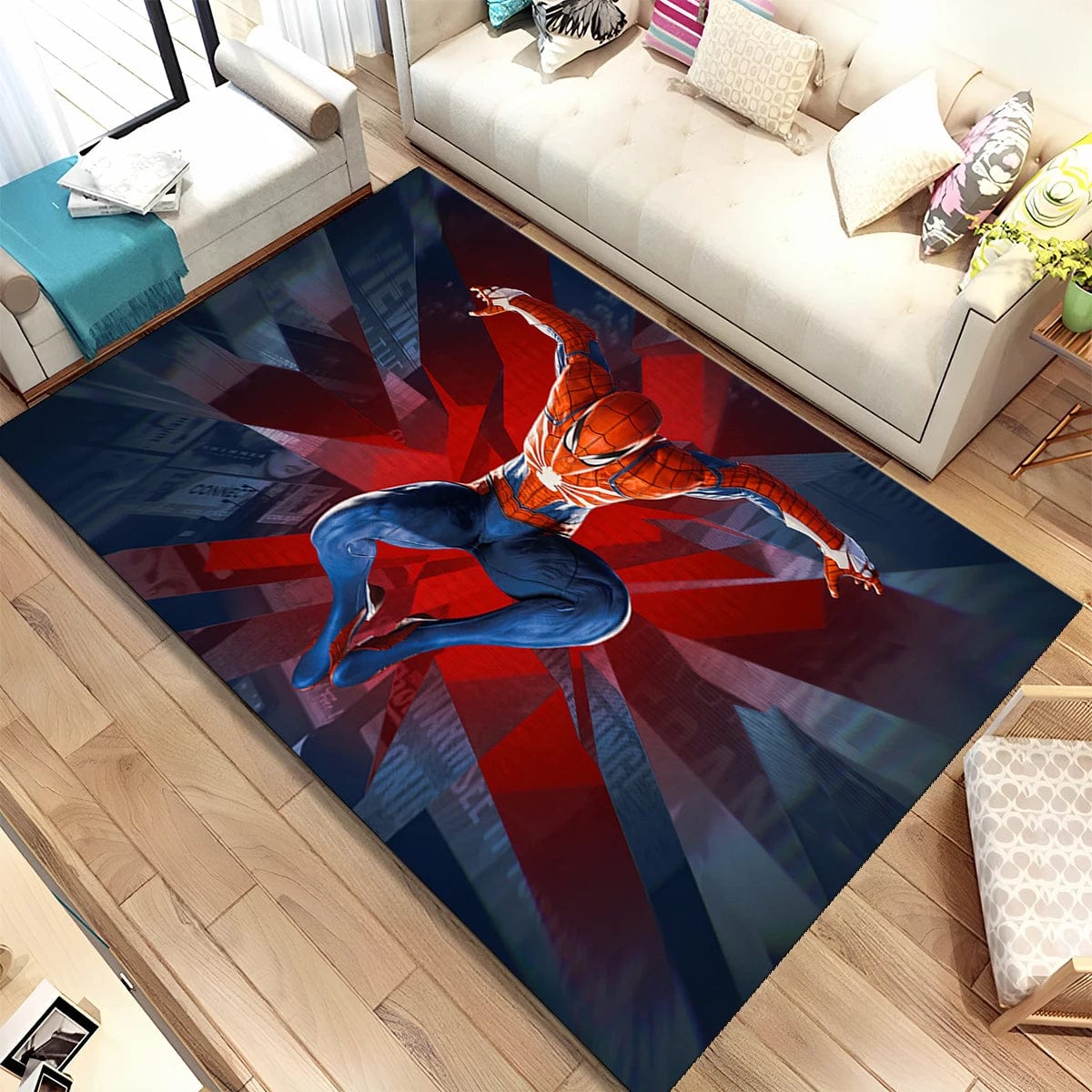 Canvanation 20 / 70x100cm(27x39im) Tapis Chambre Spider Man Marvel HD