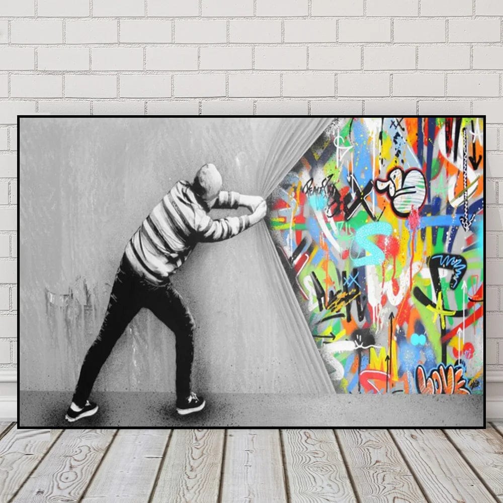 Canvanation Style 17 / 40X60cm Affiche Pop Art Salon Banksy