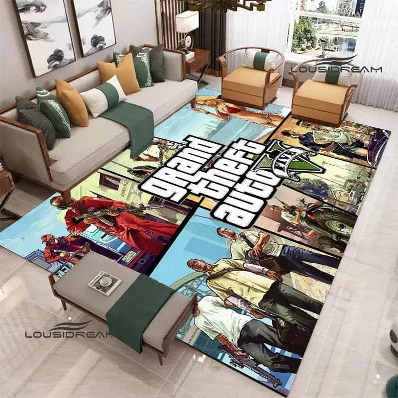 Canvanation 22 / 120x160cm Tapis de Chambre GTA