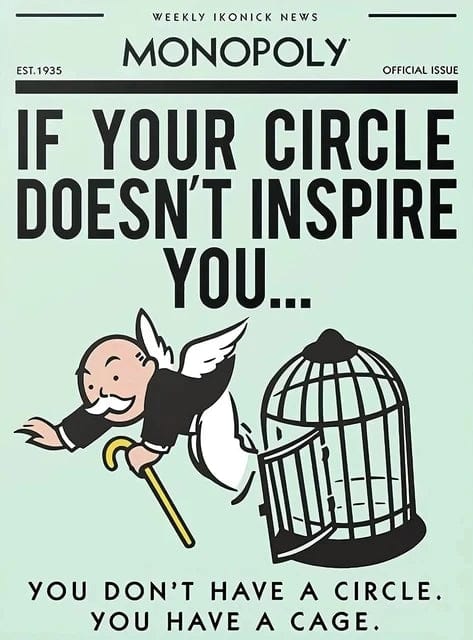Canvanation Clear / 50x70cm No Frame Affiche Alec Monopoly Motivation
