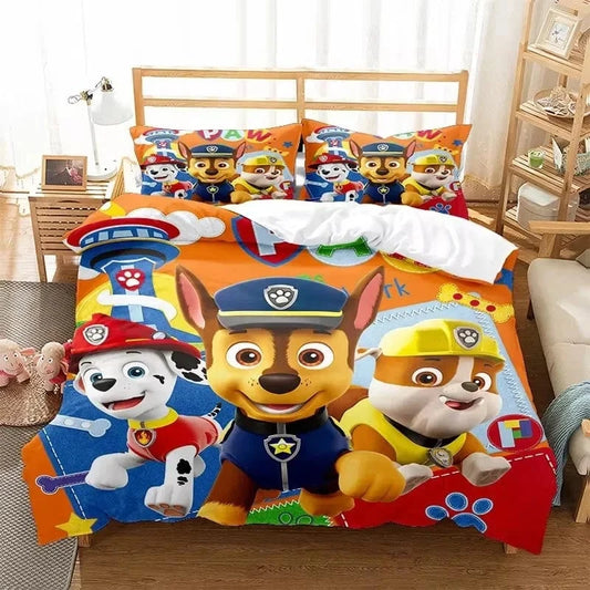 Canvanation black / 140x200cm Housse De Couette - Paw Patrol Enfant
