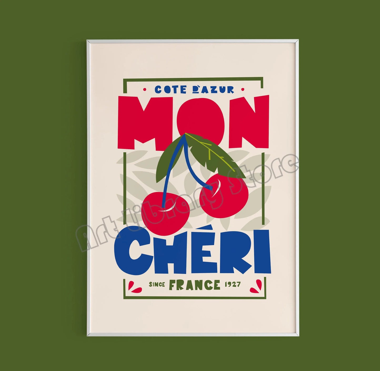 Canvanation 30 / 40X60cm Poster Cuisine Vintage
