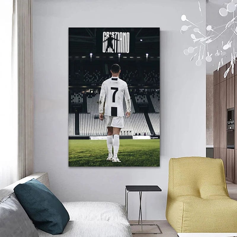 Canvanation Affiche Joueur De Football