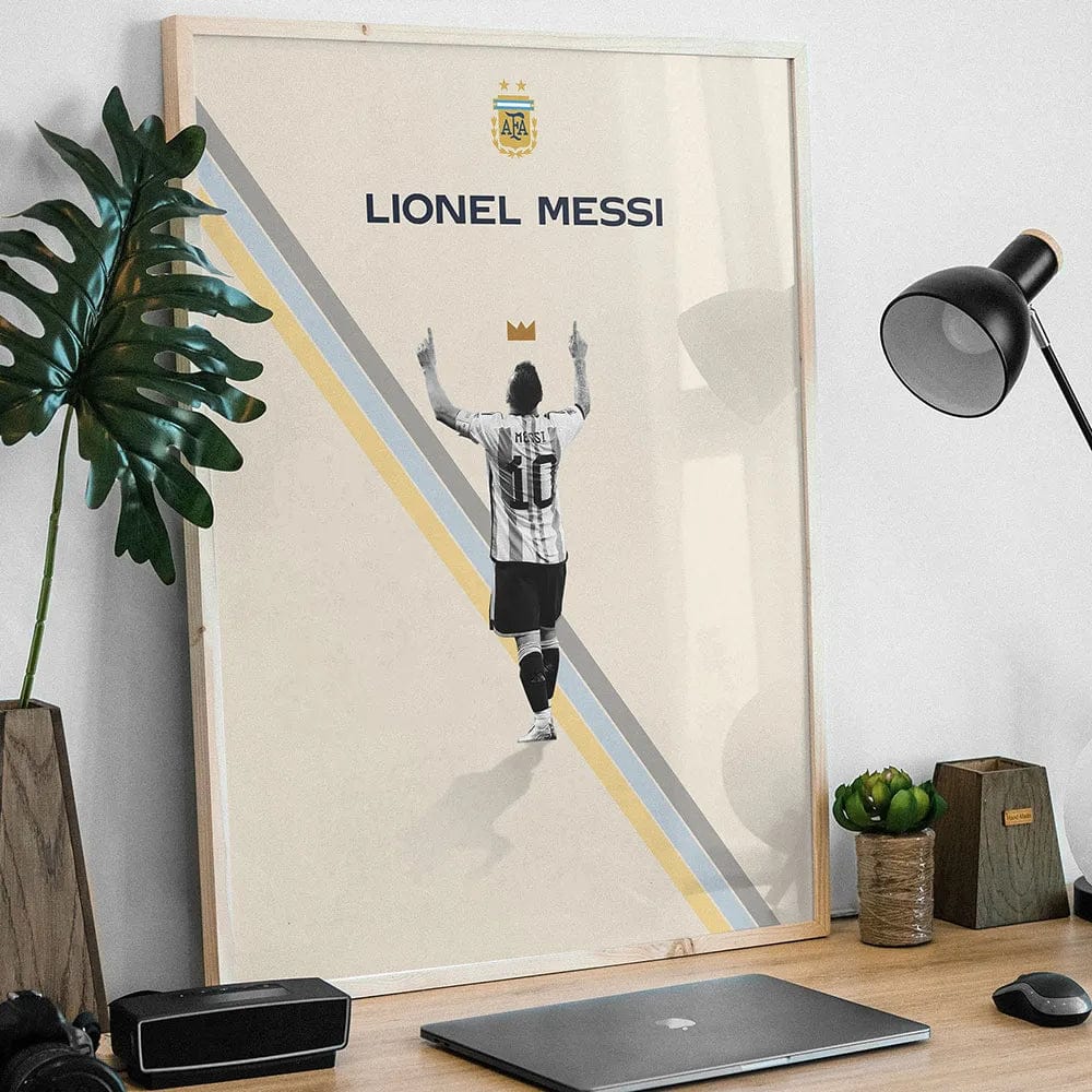 Canvanation SP681 / 40x60cm Affiche Football Messi Ronaldo