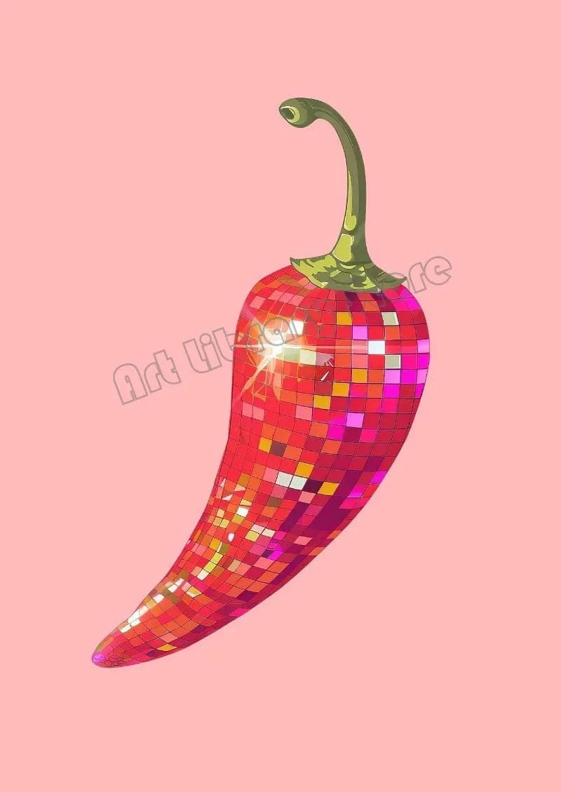 Canvanation 30X45cm / 2 Affiche Fruits Retro