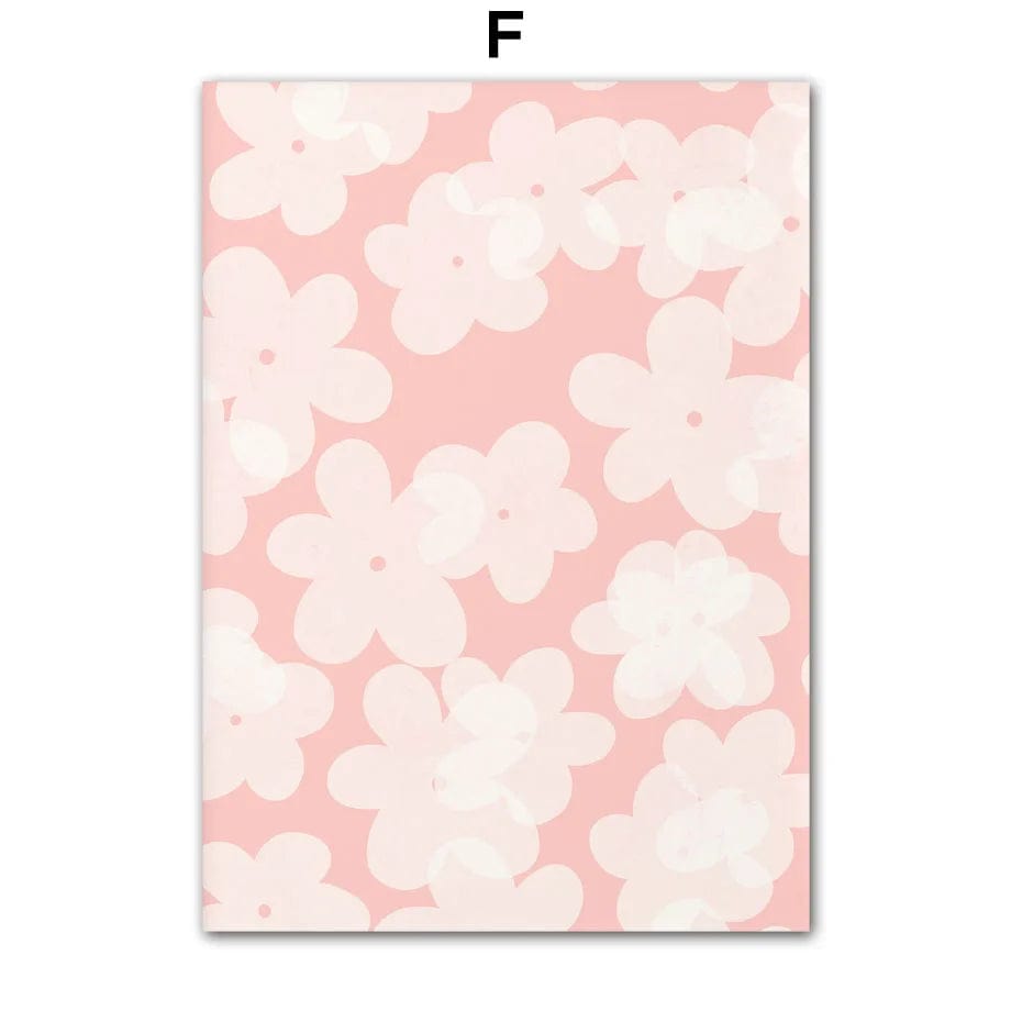 Canvanation F / 40X60 cm Affiche Abstraite Moderne Fleurs