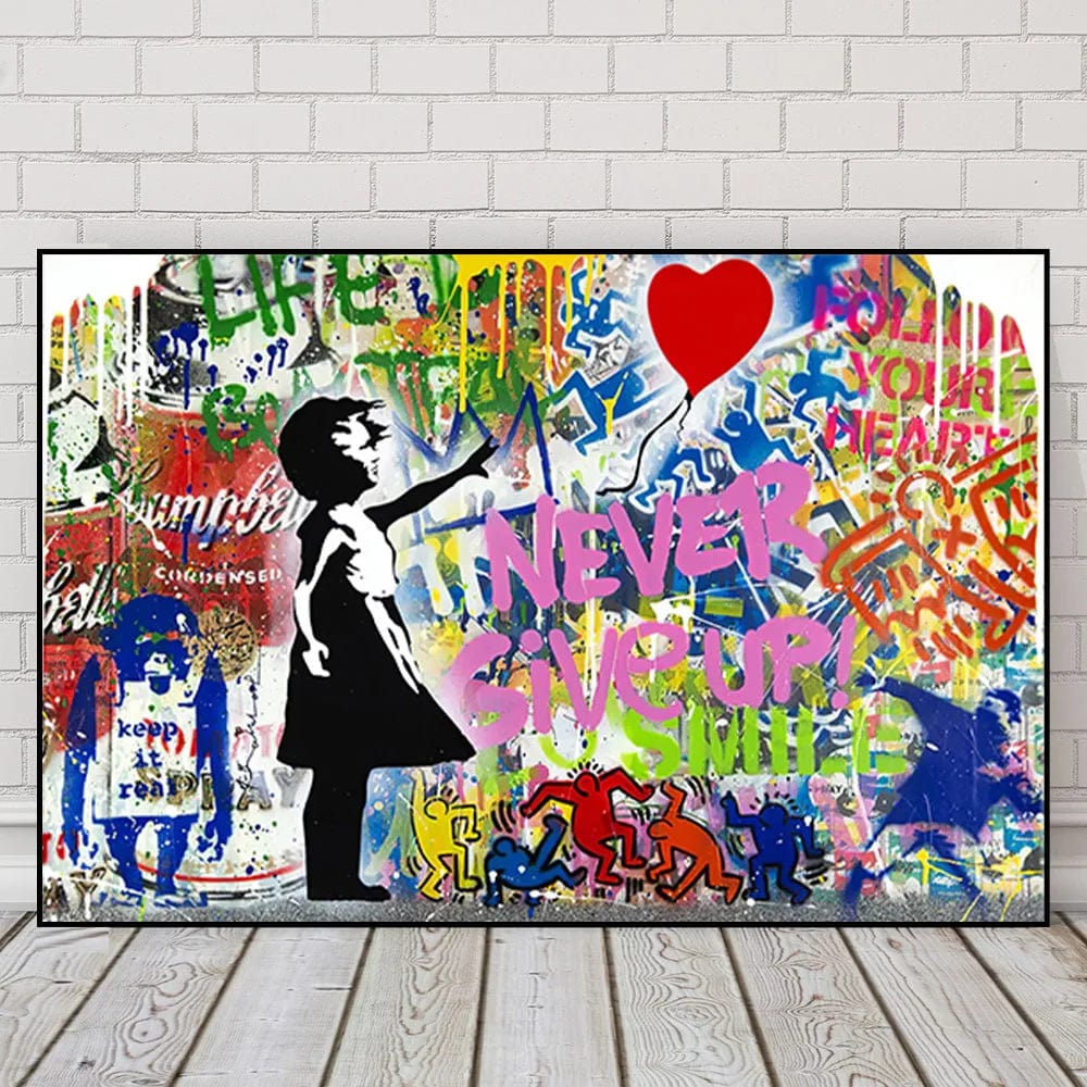 Canvanation Style 11 / 50X70cm Affiche Pop Art Salon Banksy