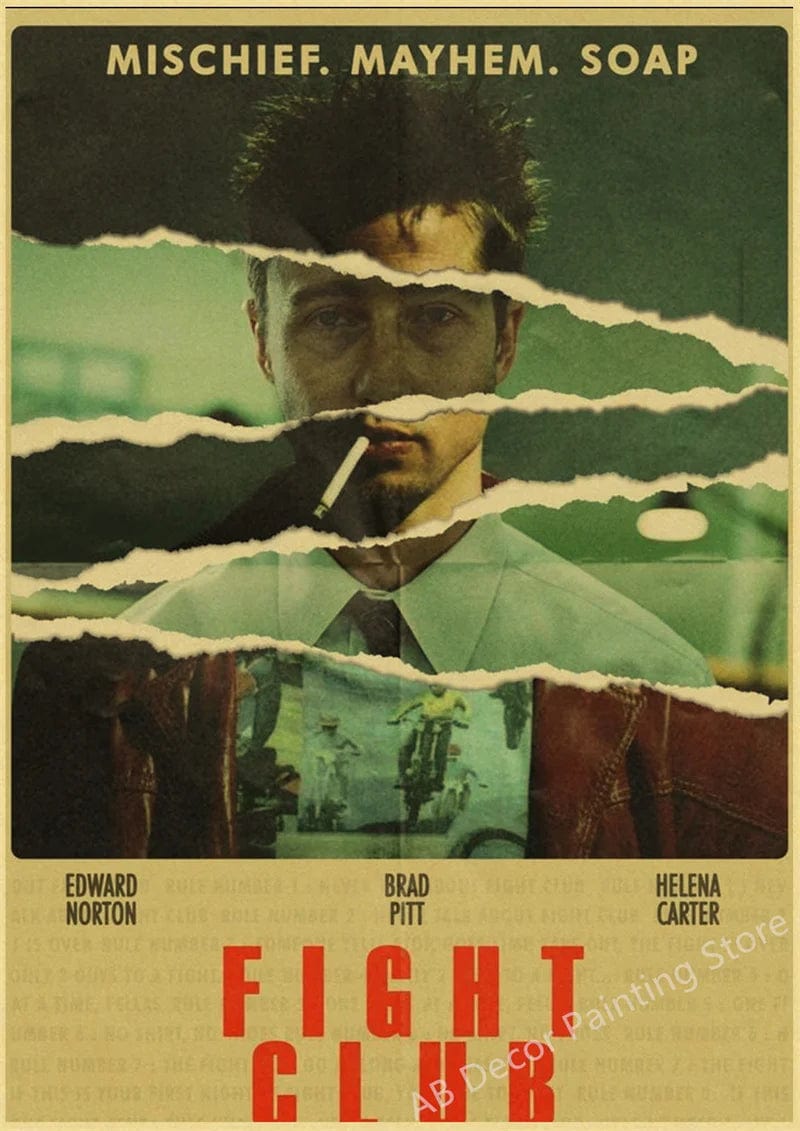 Canvanation 20 / 42cmx30cm Poster Film Vintage Fight Club
