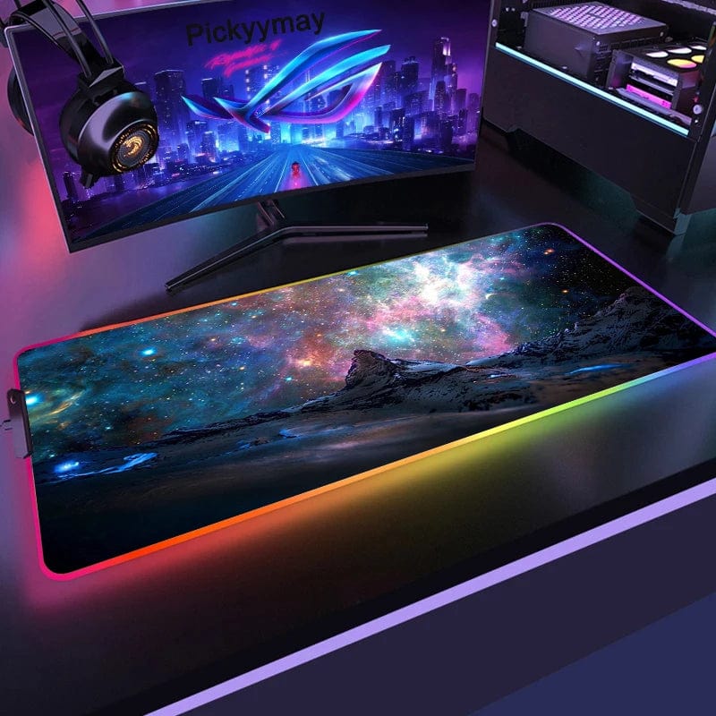 Canvanation CD00011 (1) / 400x900x3mm Tapis De Souris - Espace RGB