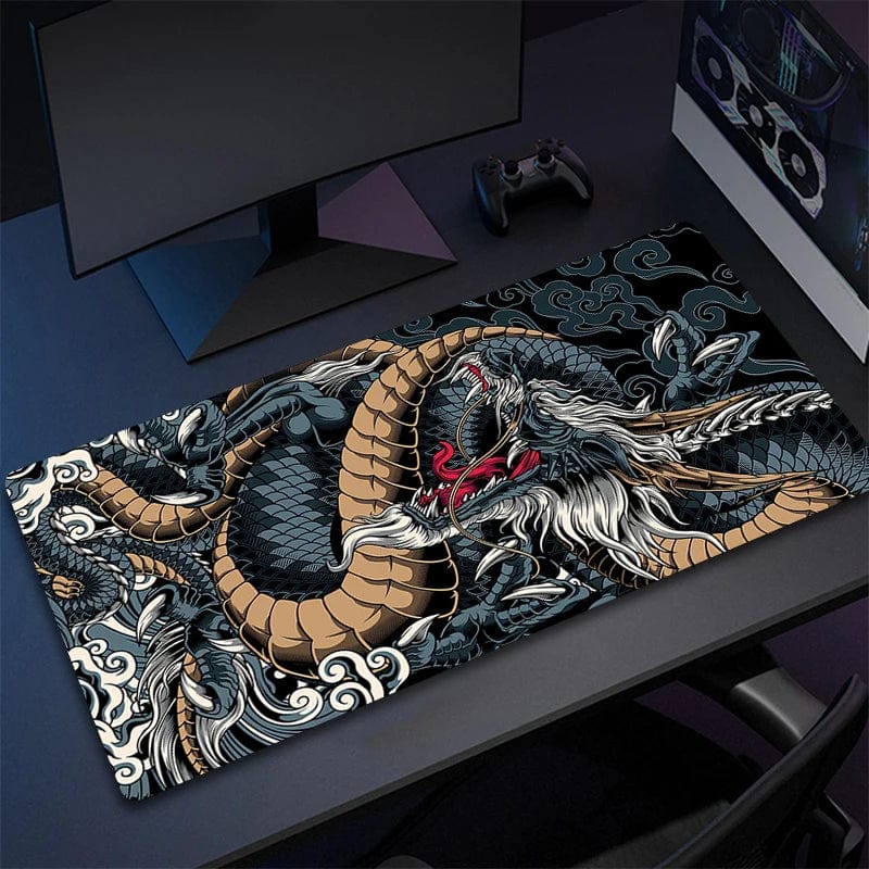 Canvanation A3352 / 900x400x2mm Tapis De Souris - Paysage Vague Japonaise