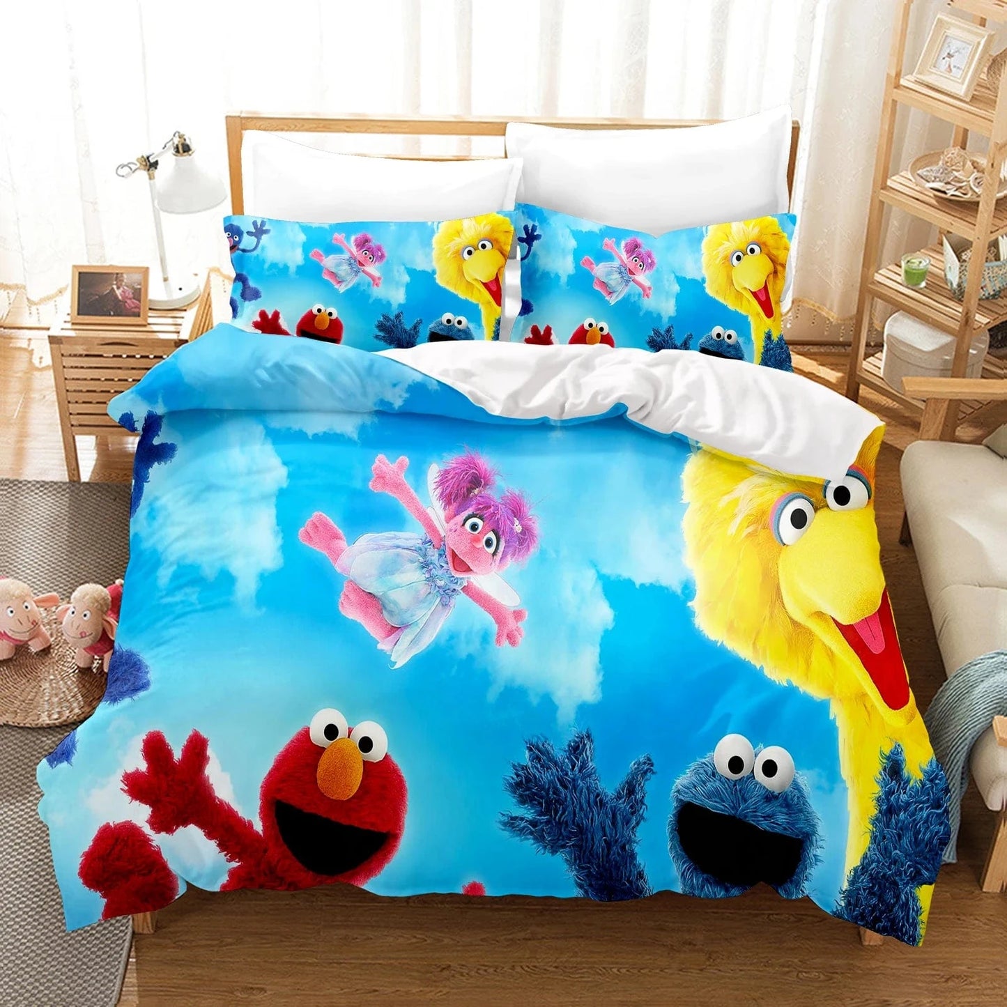 Canvanation 10 / 228x228cm / CHINA Housse De Couette - Sesame Street