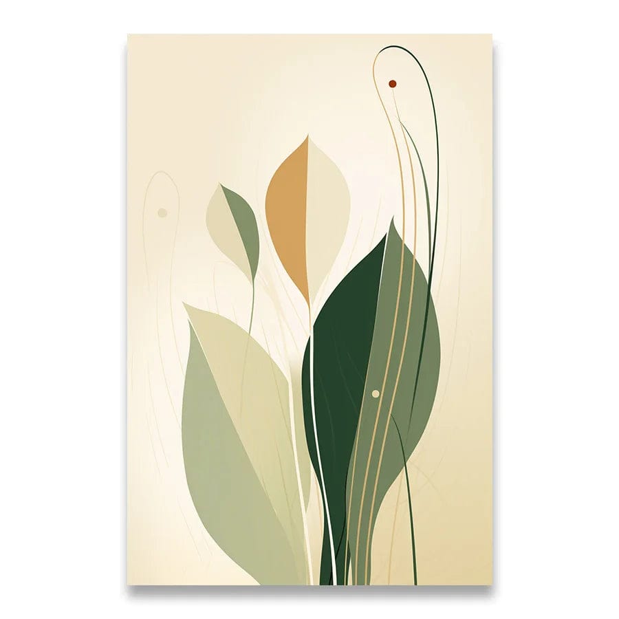 Canvanation 17 / 40x50cm Affiche Minimaliste - Fleurs