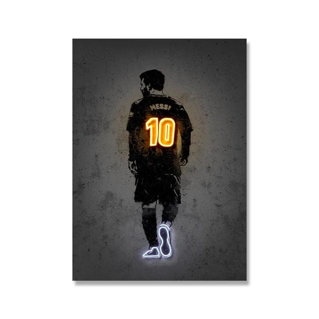Canvanation 1 / 30x40cm Affiche Basketball Neon