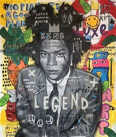Canvanation B / 30x40cm Affiche Pop Art Graffiti Street Art