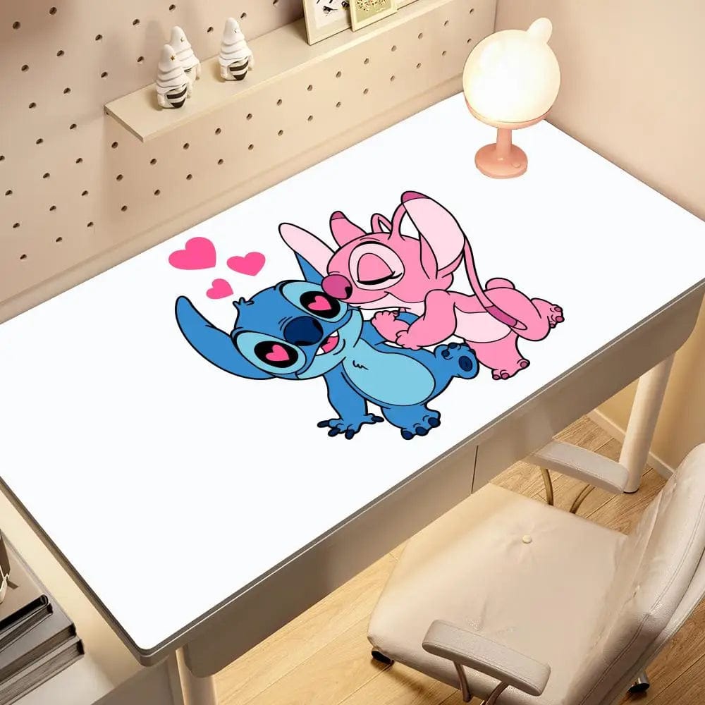 Canvanation BLACK-8 / 900x400x3mm Tapis De Souris - Kawaii Stitch Anime