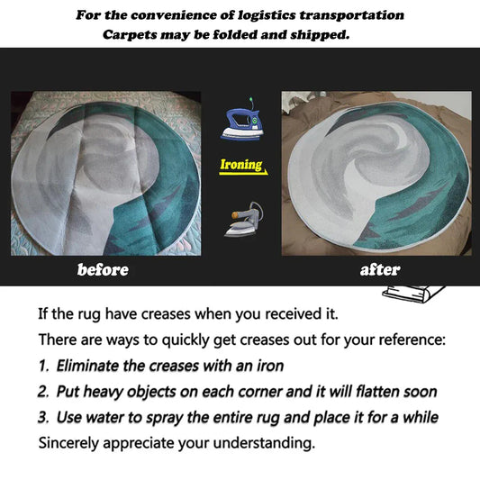 Canvanation Tapis De Salon - Moderne Abstrait Ultra Doux