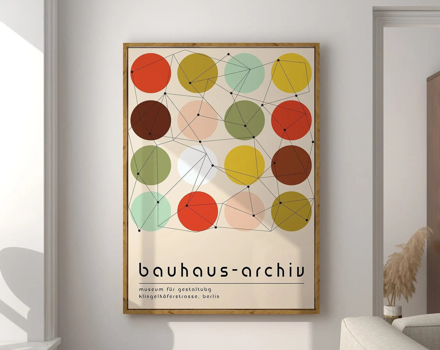 Canvanation 51 / 20x30cm Affiche Moderne Salon Bauhaus