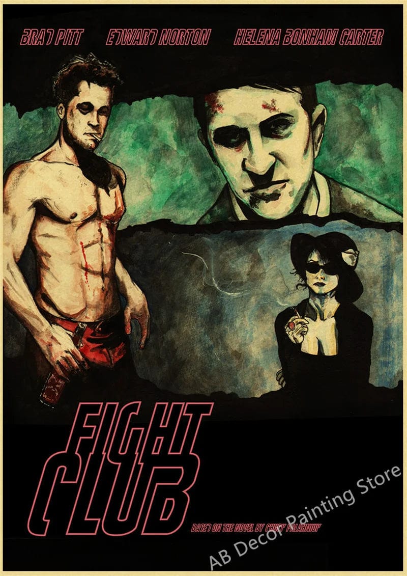 Canvanation 24 / 42cmx30cm Poster Film Vintage Fight Club