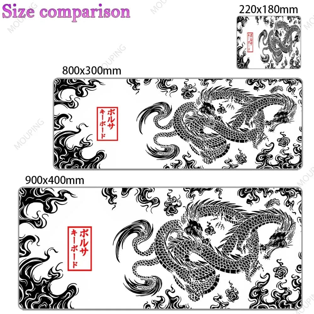Canvanation 3 / 90x40x4 Cm Tapis De Souris - Dragon