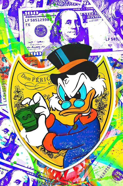 Canvanation PF13372 / 50x70cm Affiche Graffiti Fashion Mickey Mouse