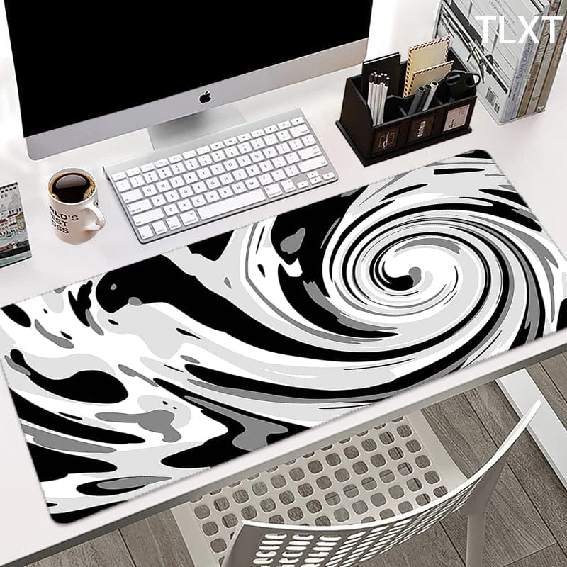 Canvanation CN8888 (10) / 400x900x4mm Tapis De Souris - Noir Et Blanc