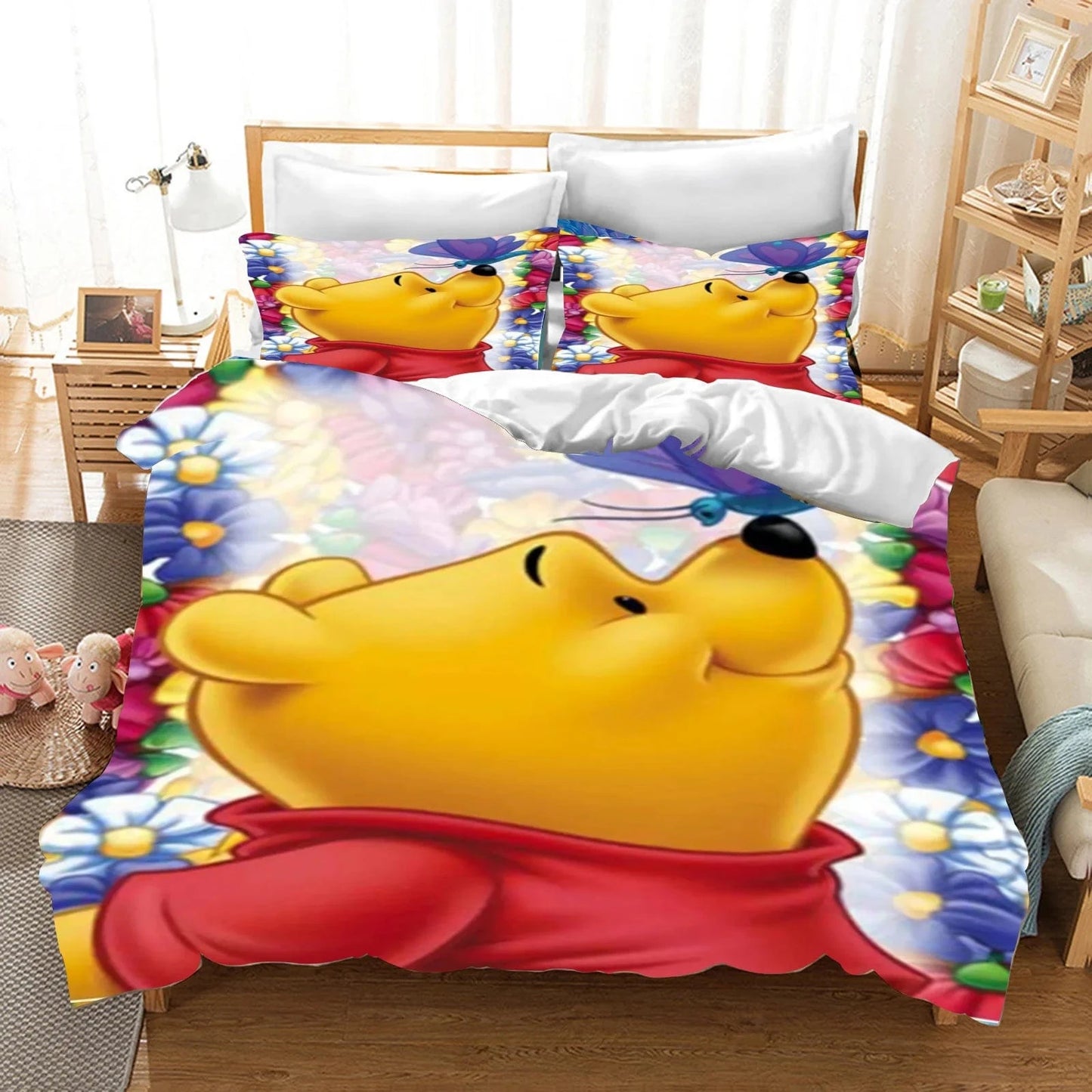 Canvanation 5 / 200x200cm Housse De Couette - Winnie L'Ourson