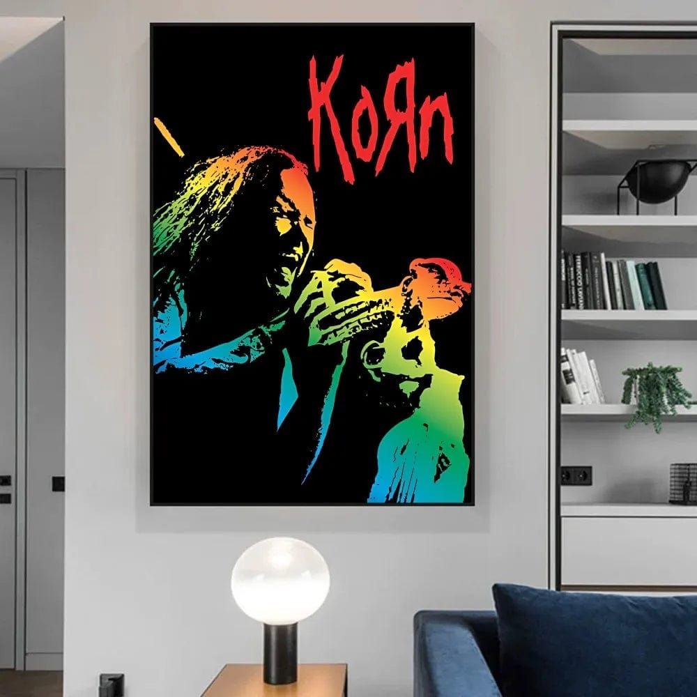 Canvanation z10 / 21x30cm Poster Rock Vintage K-korn